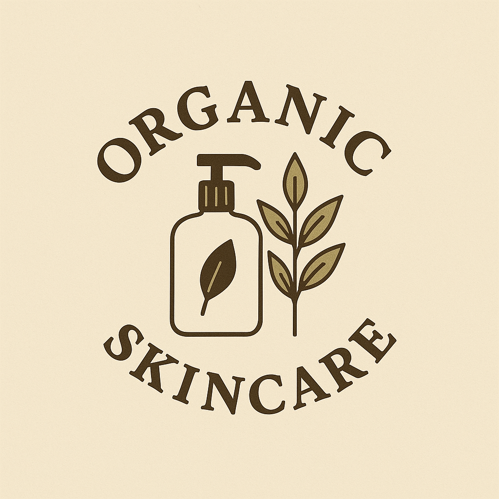organic skincare logo design